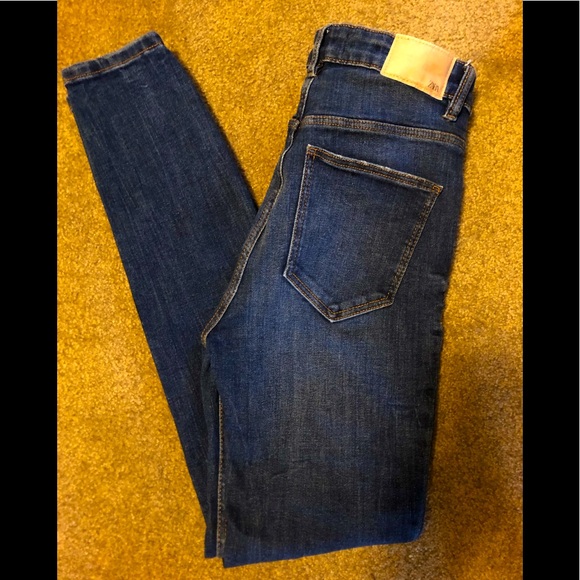 Zara high waist skinny jeans 26 - Picture 1 of 4
